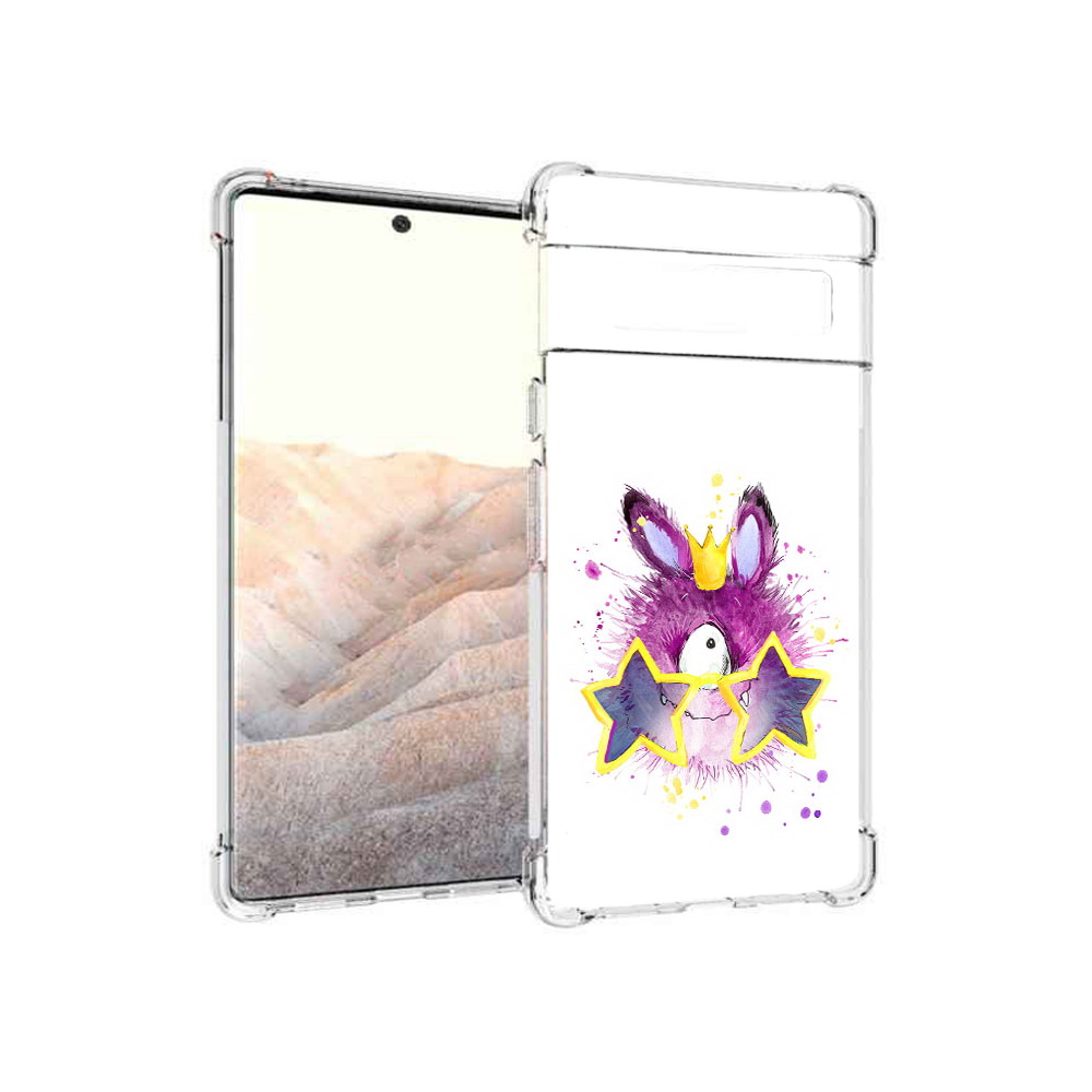 

Чехол MyPads Tocco для Google Pixel 6 Pro Шуршуля, Прозрачный, Tocco