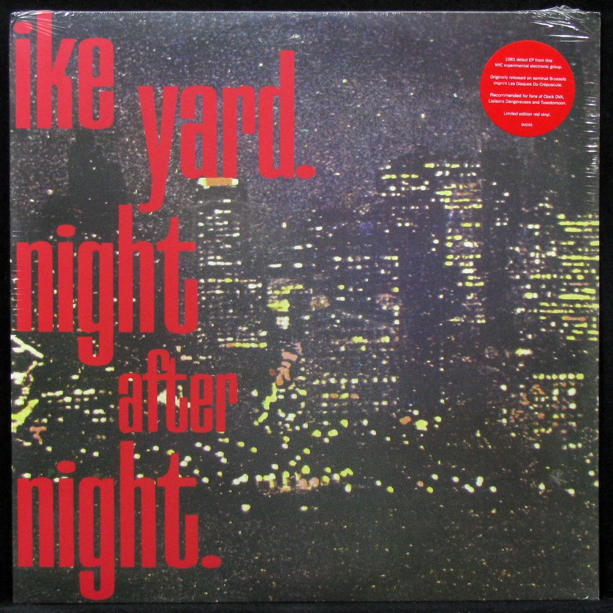 

LP Ike Yard - Night After Night (coloured vinyl,EP) Superior Viaduct (309878)