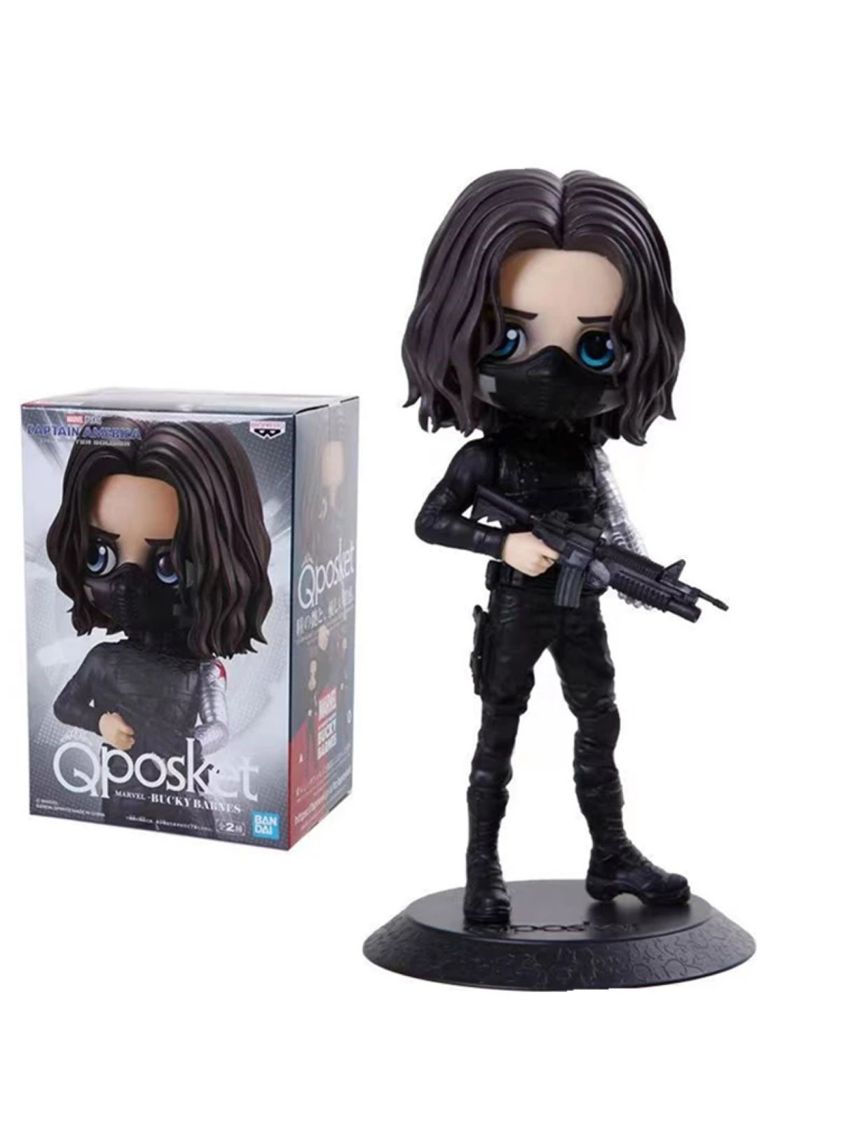 Фигурка Bandai Q Posket Marvel Мстители Бакки Барнс Bucky Barnes 14 см