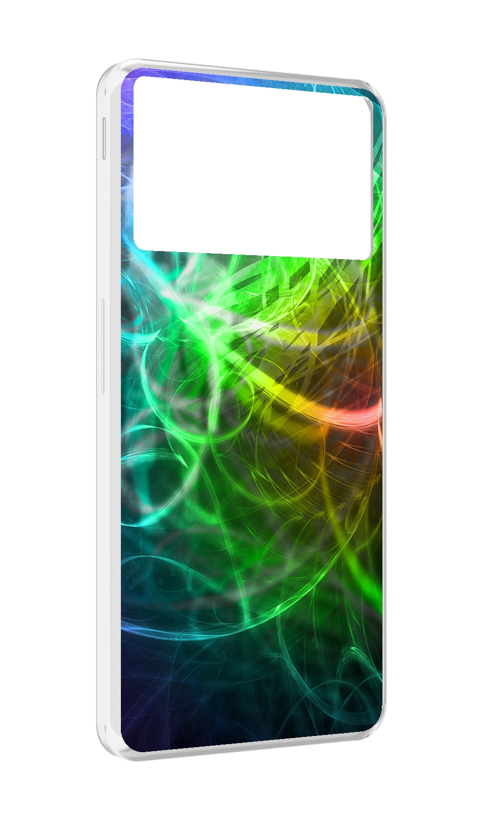 Чехол MyPads разноцветная-абстракция-линиями для ZTE Nubia Z40S Pro