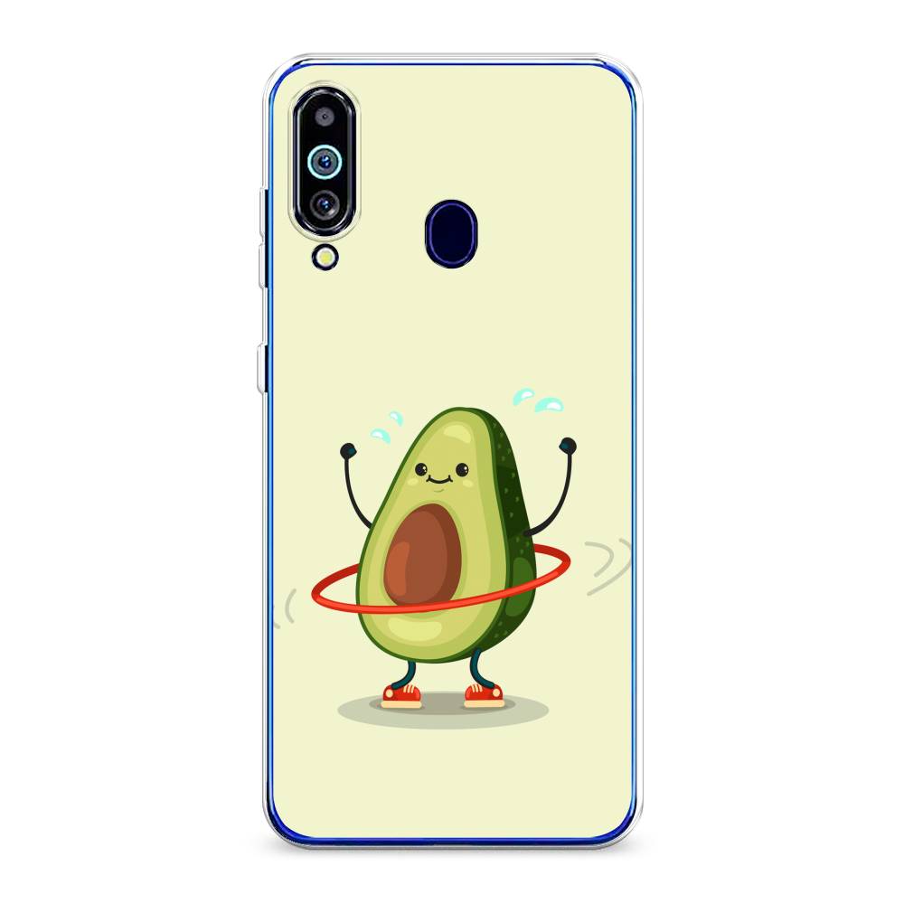 

Чехол Awog на Samsung Galaxy M40/A60 "Авокадо с обручем", Разноцветный, 28750-10