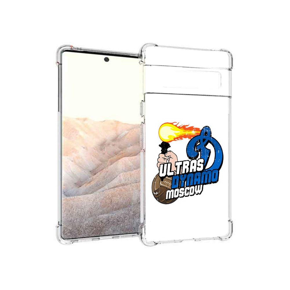 

Чехол MyPads Tocco для Google Pixel 6 Pro ФК Динамо, Прозрачный, Tocco