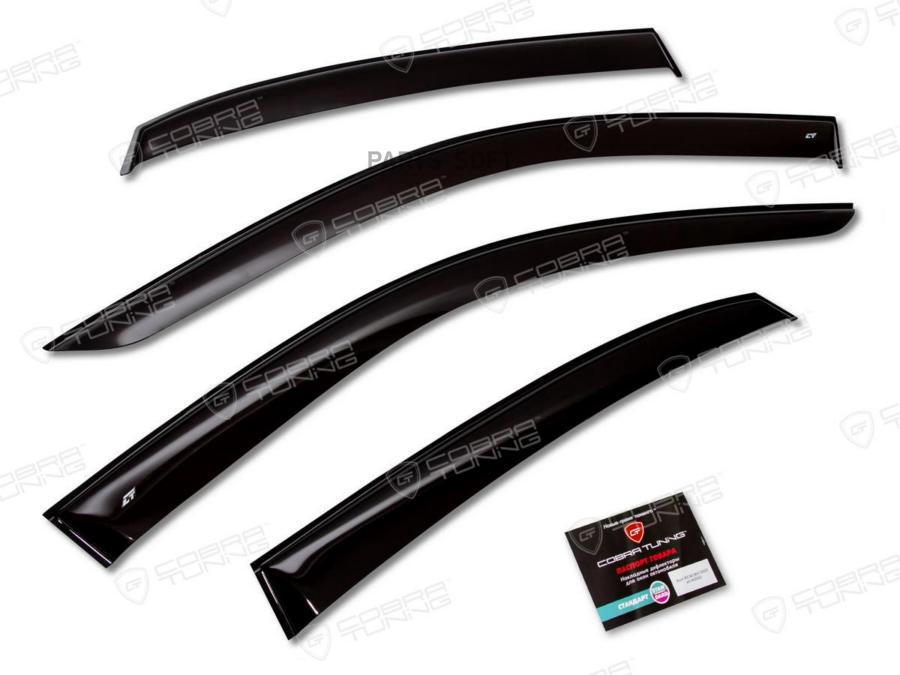 

Дефлектора Окон Chevrolet Aveo I Sd 2006-2010 Cobra tuning арт. C30306