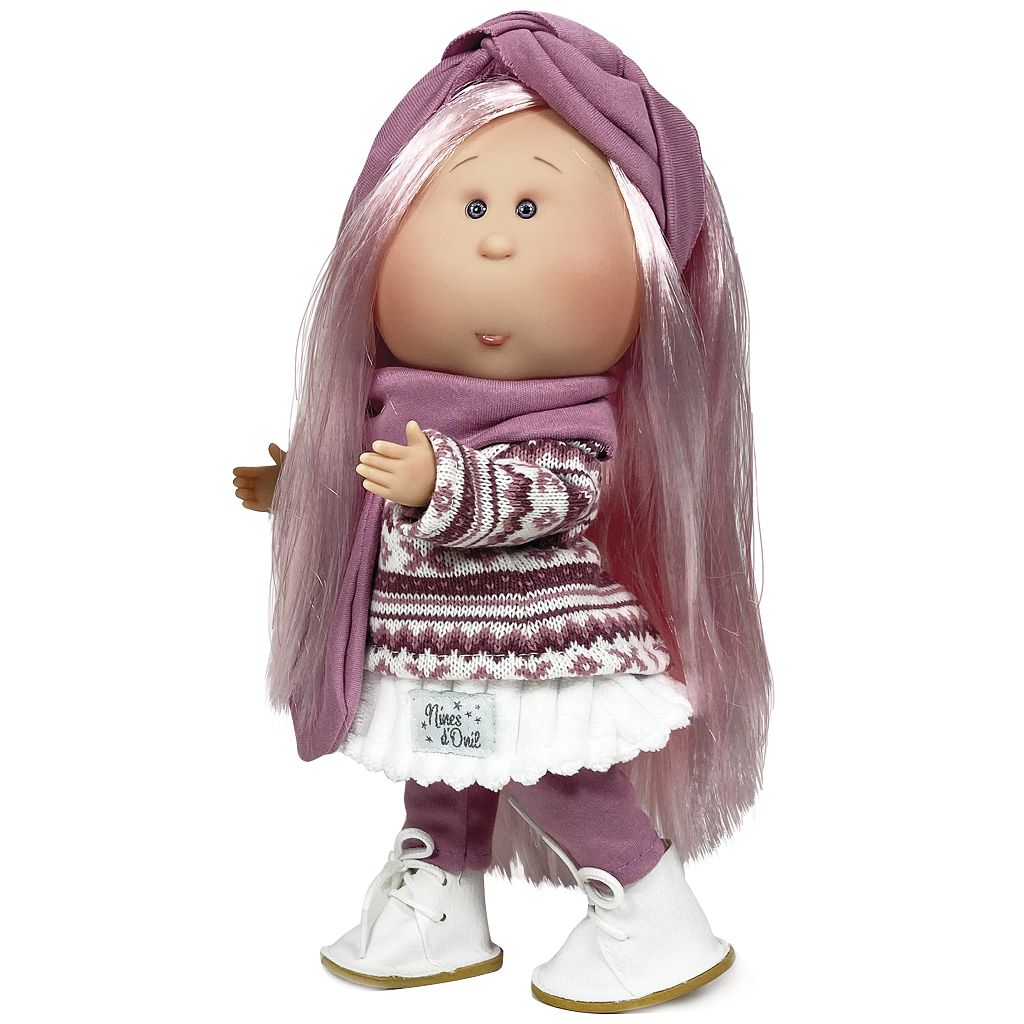 Кукла Nines виниловая 30см MIA шарнирная в пакете 1213M гантель виниловая onlytop 0 5 кг розовый
