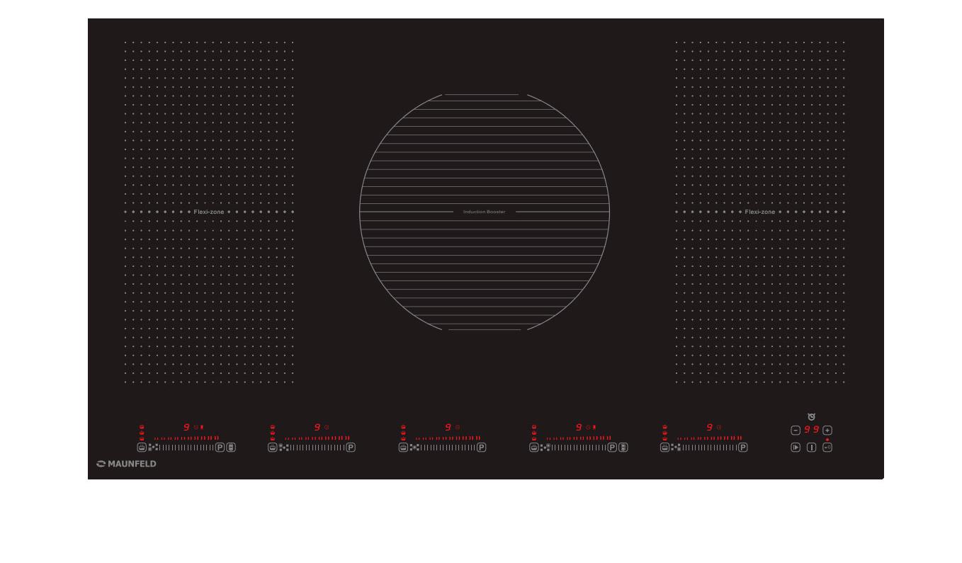 фото Maunfeld индукционная варочная панель maunfeld cvi905sfbk