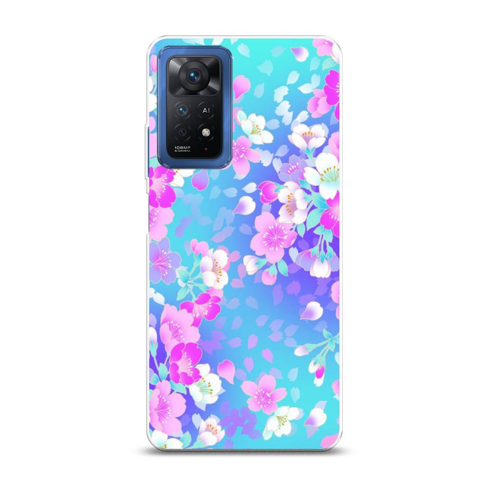 

Чехол Awog на Xiaomi Redmi Note 11 Pro "Яблоневые цветы", Разноцветный, 315650-8