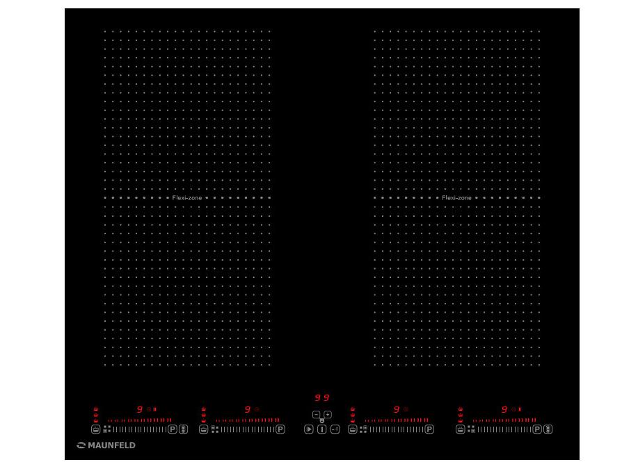 фото Maunfeld индукционная варочная панель maunfeld cvi594sf2bk