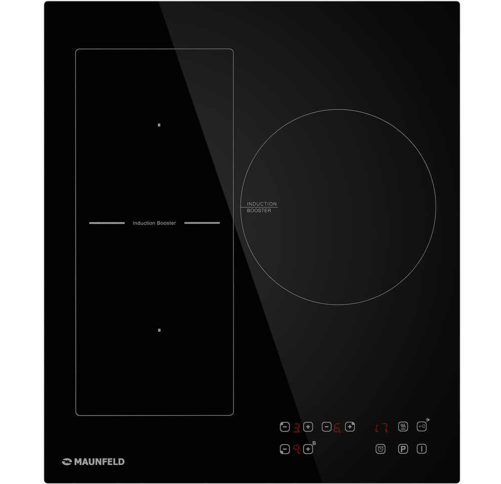 фото Встраиваемая варочная панель индукционная maunfeld cvi453bk1 черный
