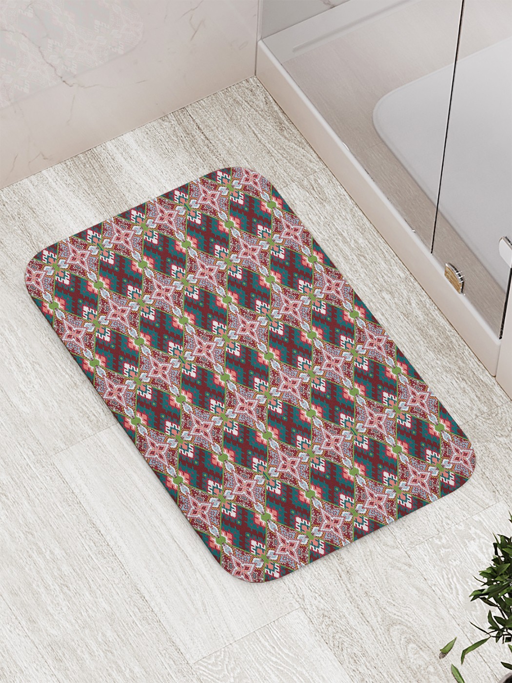 

Коврик противоскользящий для ванной, сауны, бассейна, 77х52 см bath_58932 JoyArty