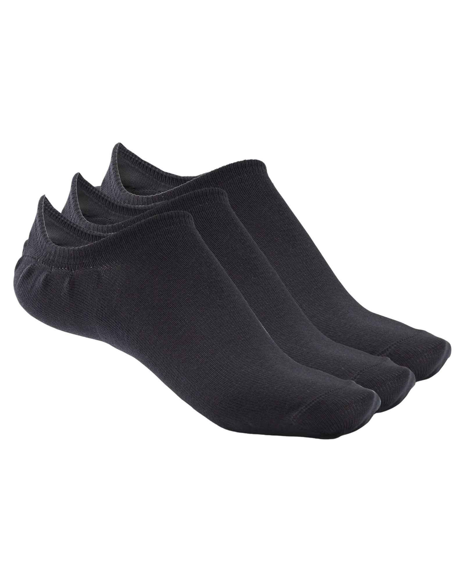

Комплект носков унисекс Reebok Te Invisible Sock 3 черных S, Te Invisible Sock 3