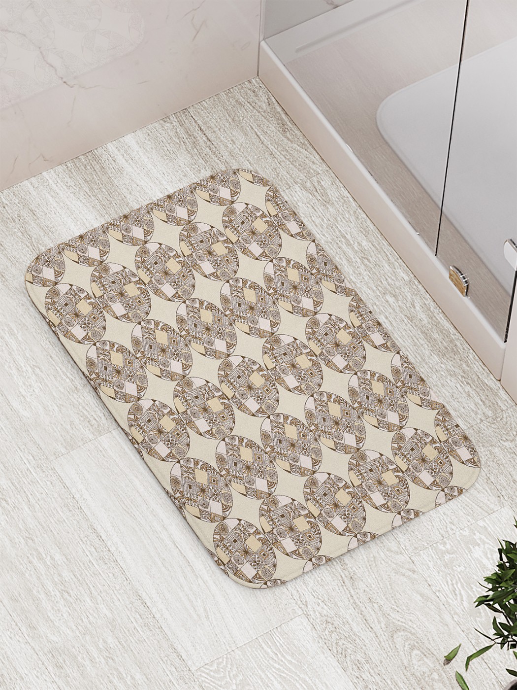 

Коврик противоскользящий для ванной, сауны, бассейна, 77х52 см bath_58923 JoyArty