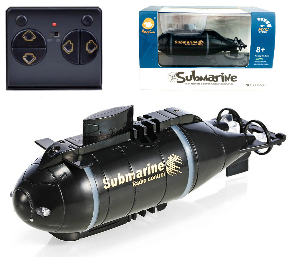 Радиоуправляемая подводная лодка, для ванной