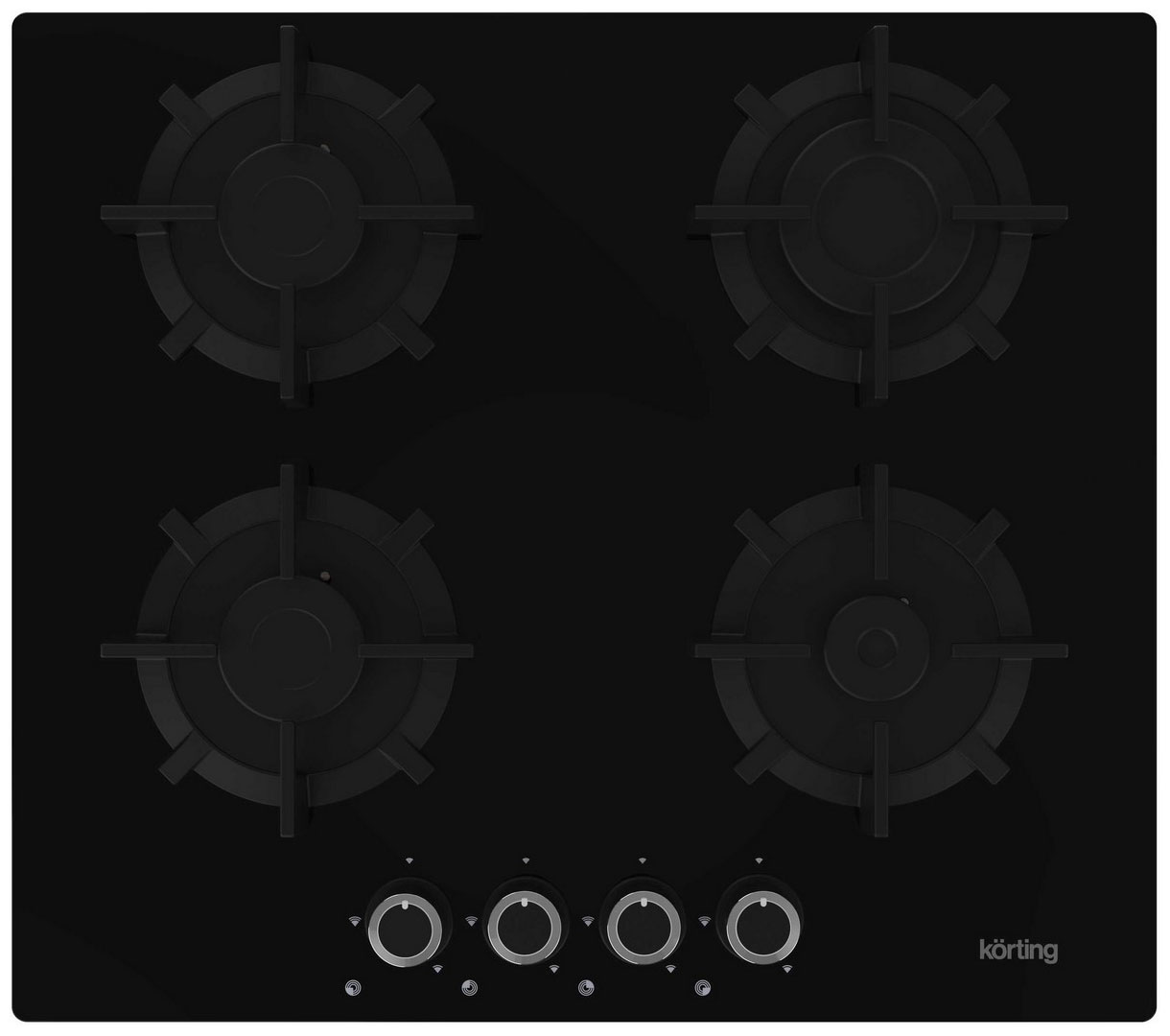 

Встраиваемая варочная панель газовая Korting HGG 6420 CN черный, HGG 6420 CN