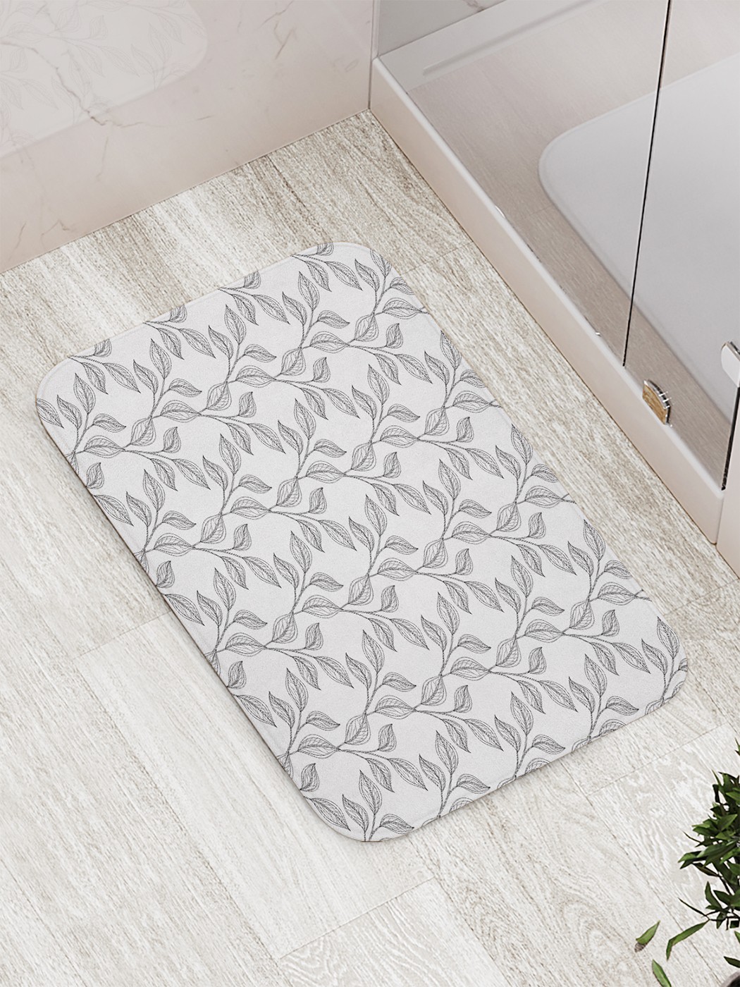 

Коврик противоскользящий для ванной, сауны, бассейна, 77х52 см bath_58911 JoyArty