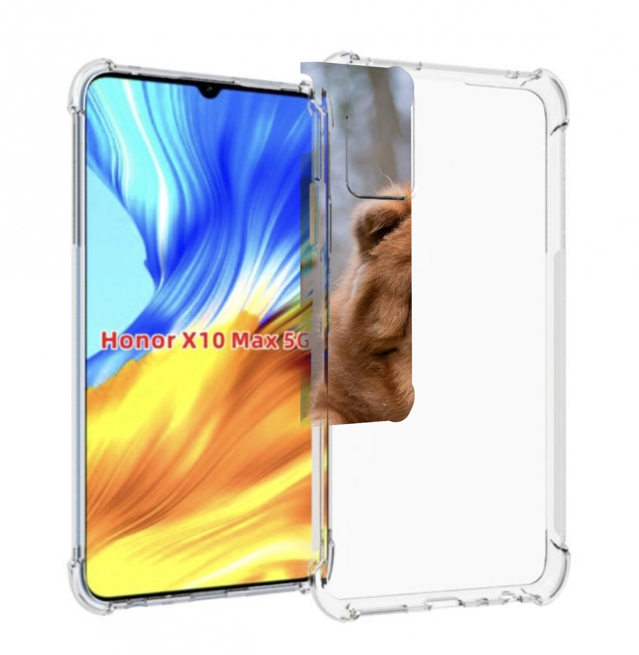 

Чехол MyPads чау чау для Honor X10 Max, Прозрачный, Tocco