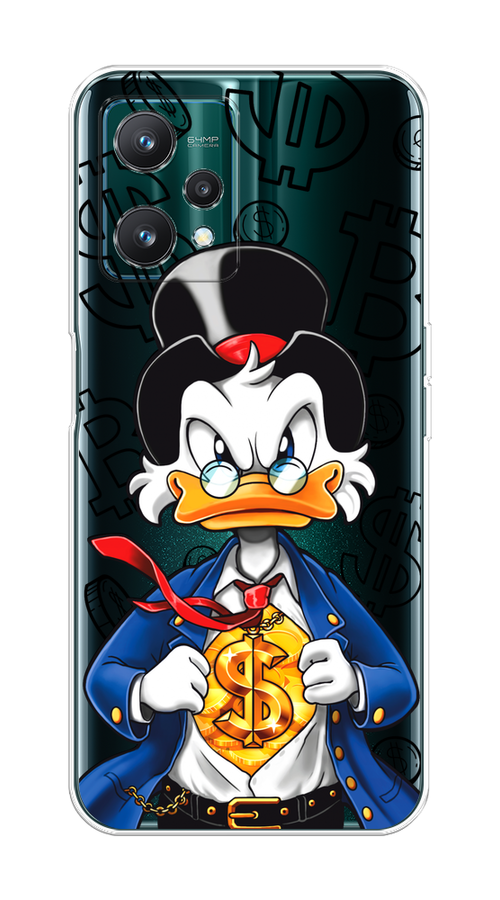 

Чехол на Realme 9 Pro "Scrooge Goldman", Черный;белый;синий, 2511150-1