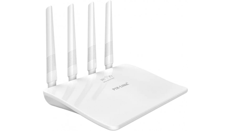 Wi-Fi роутер Pix-Link LV-WR21Q Router черный (6930878761250)