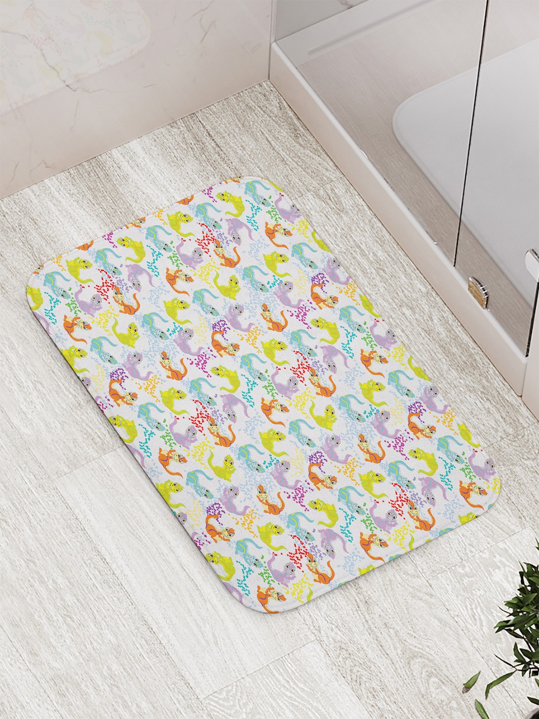 

Коврик противоскользящий для ванной, сауны, бассейна, 77х52 см bath_58901 JoyArty