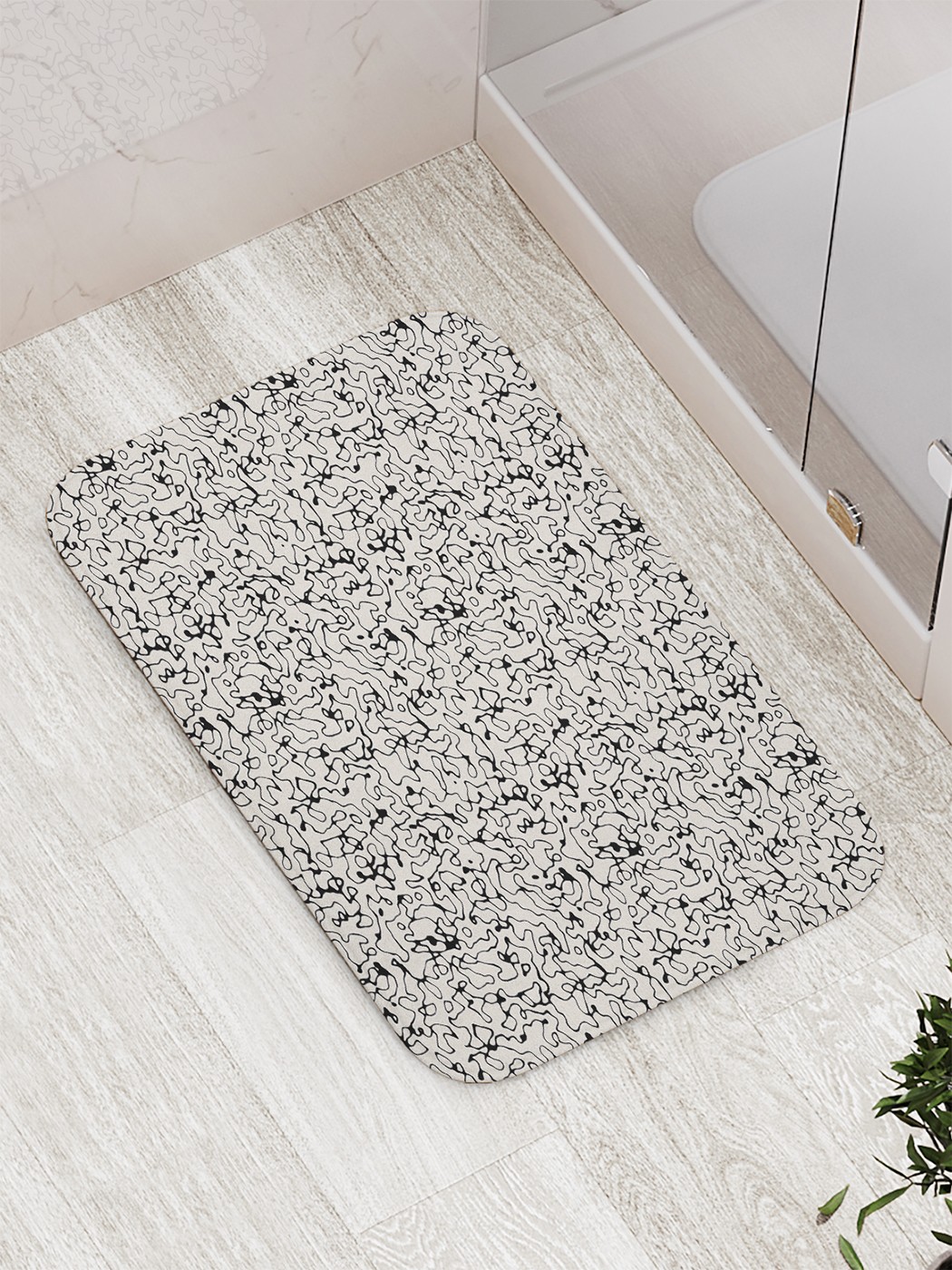 

Коврик противоскользящий для ванной, сауны, бассейна, 77х52 см bath_58896 JoyArty