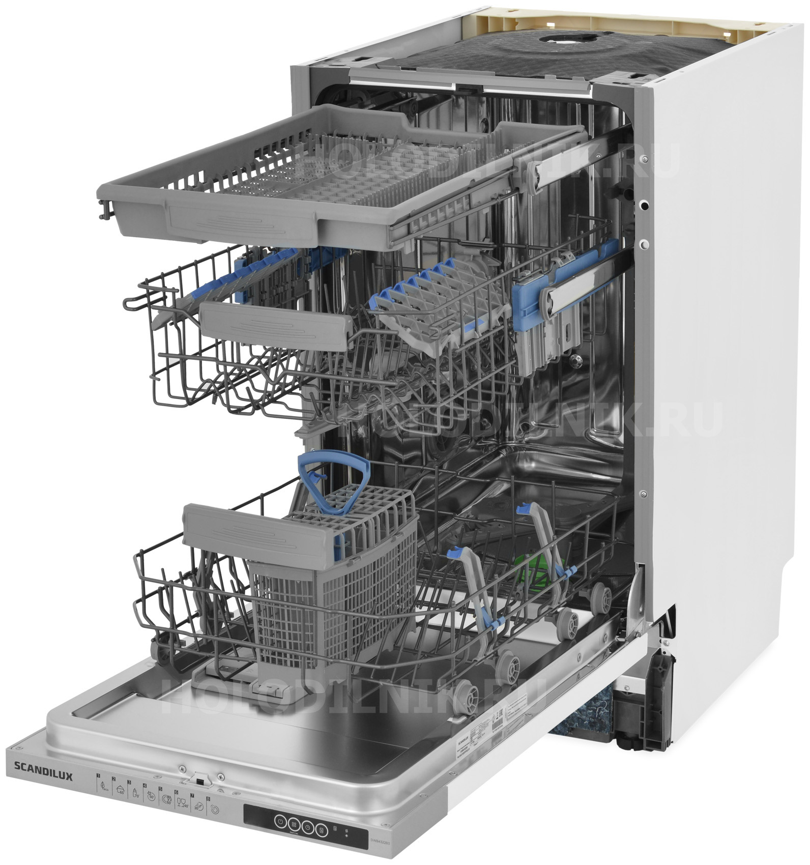 

Встраиваемая посудомоечная машина Scandilux DWB 4322B3, DWB 4322B3