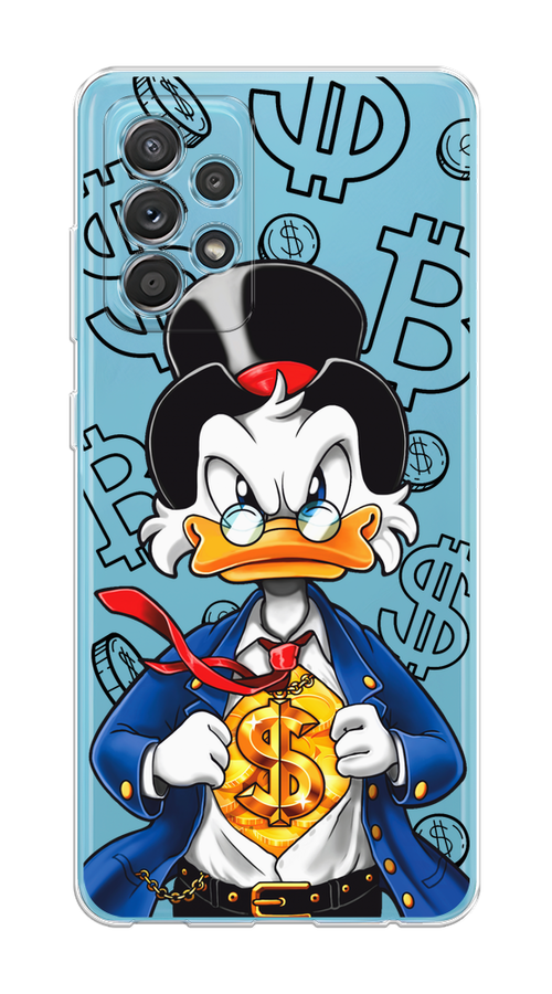 

Чехол на Samsung Galaxy A52/A52s "Scrooge Goldman", Черный;белый;синий, 2106550-1