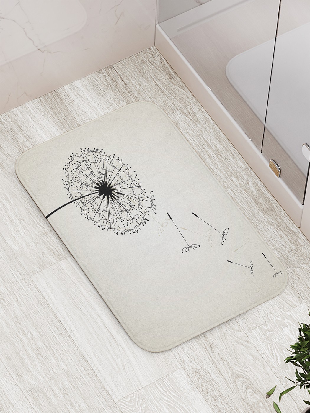 

Коврик противоскользящий для ванной, сауны, бассейна, 77х52 см bath_58802 JoyArty