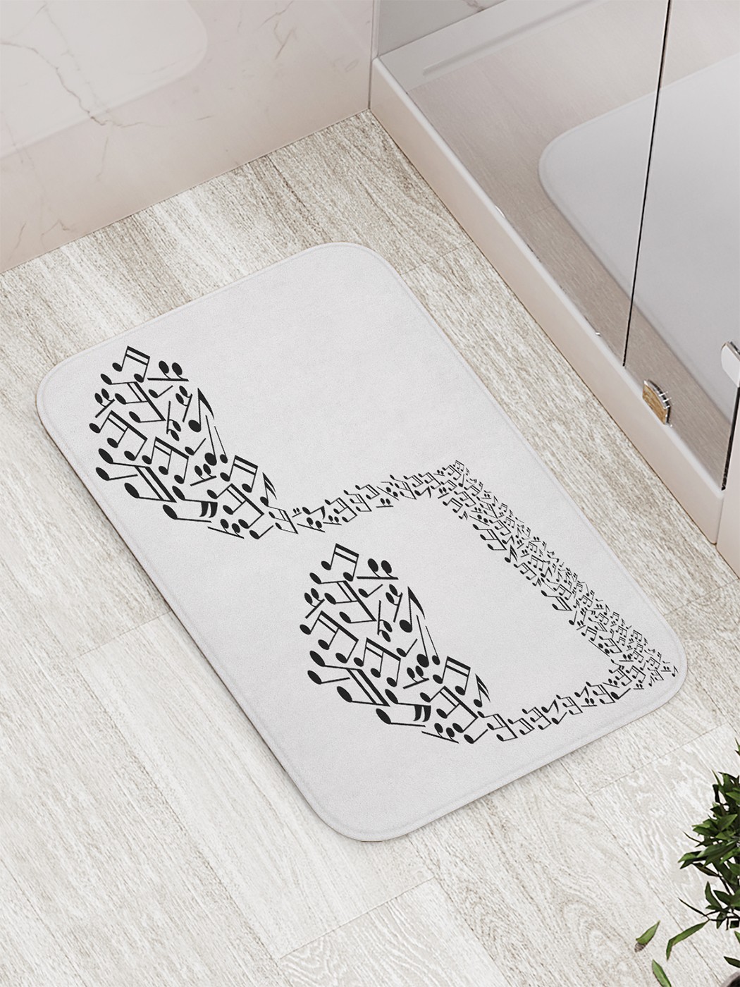 

Коврик противоскользящий для ванной, сауны, бассейна, 77х52 см bath_58798 JoyArty