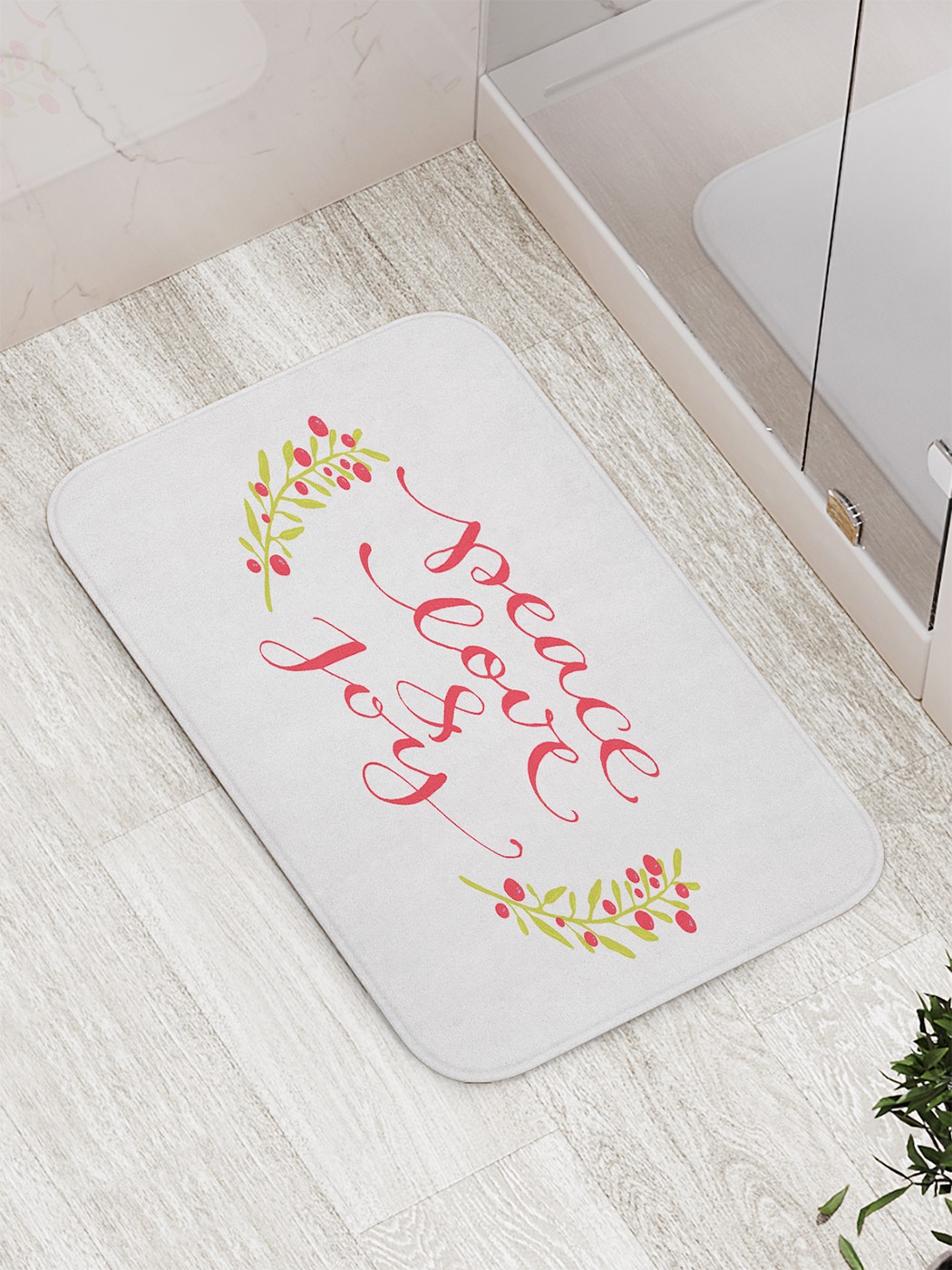 

Коврик противоскользящий для ванной, сауны, бассейна, 77х52 см bath_58796 JoyArty