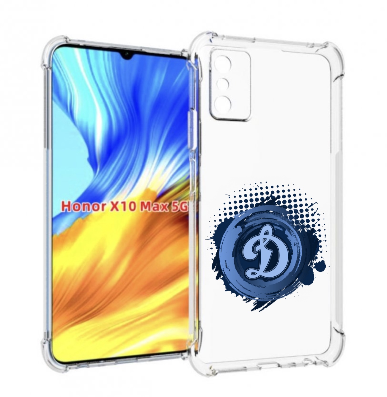 

Чехол MyPads хк динамо москва мужской для Honor X10 Max, Прозрачный, Tocco
