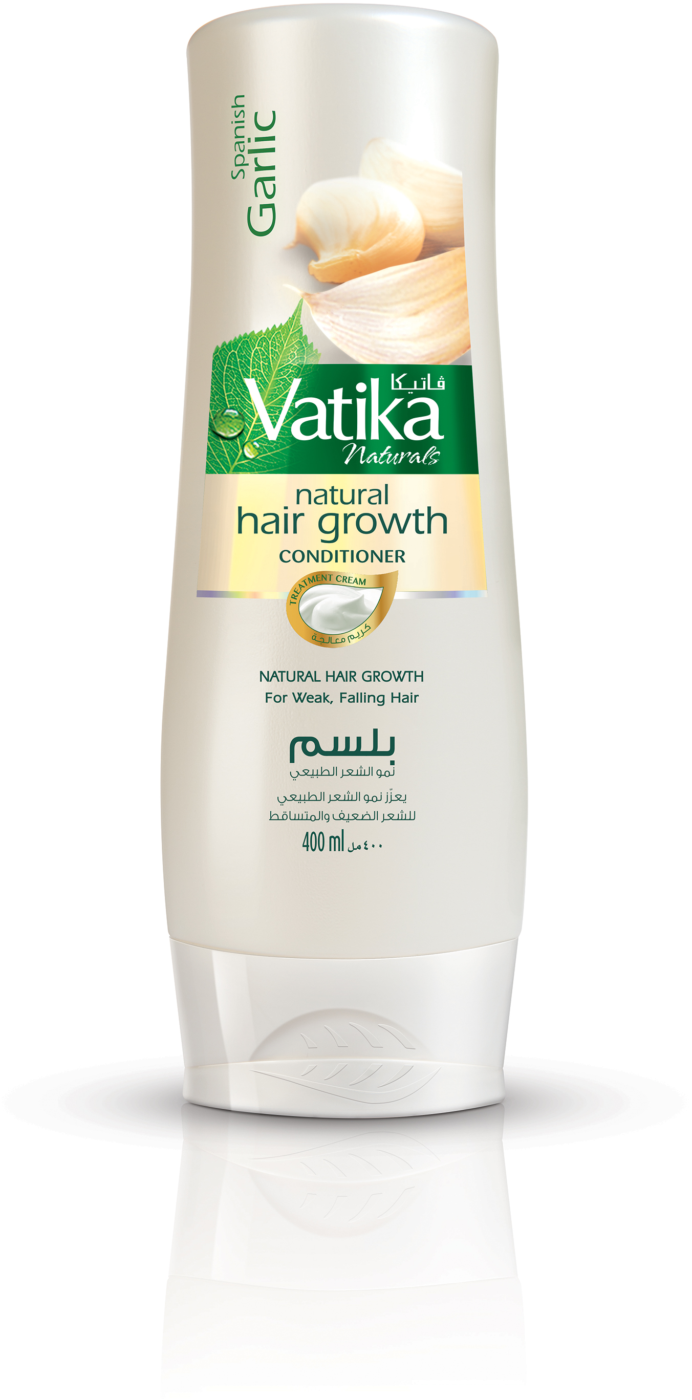Кондиционер для волос Dabur Vatika Garlic Для ломких и выпадающих волос 400 мл трифала гуггул dabur при болях в суставах и диабете 40 шт