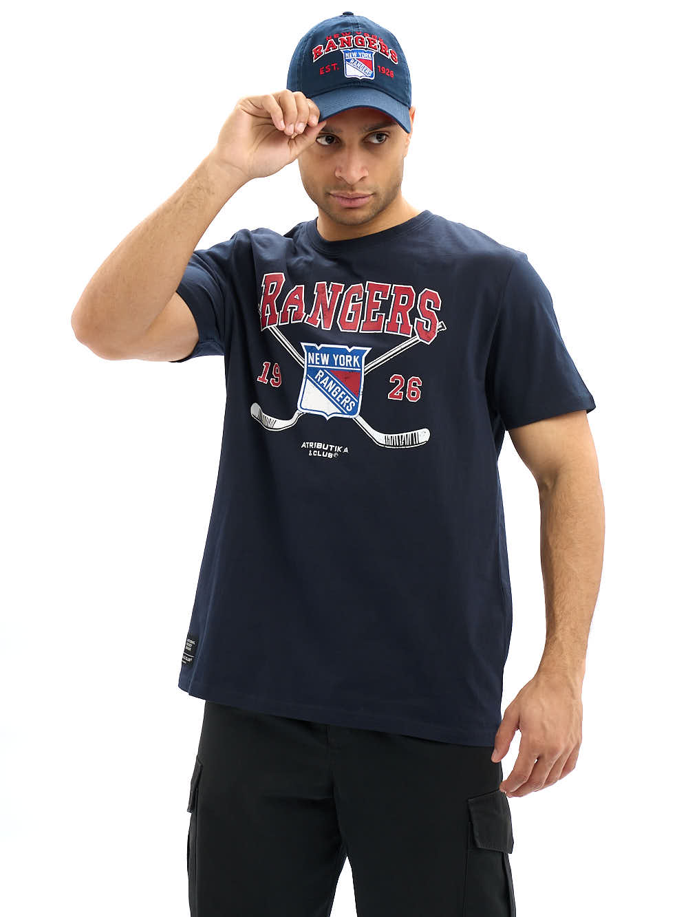 

Футболка мужская Atributika&Club Нью-Йорк Рейнджерс 32100 синяя XS, Синий, Нью-Йорк Рейнджерс 32100