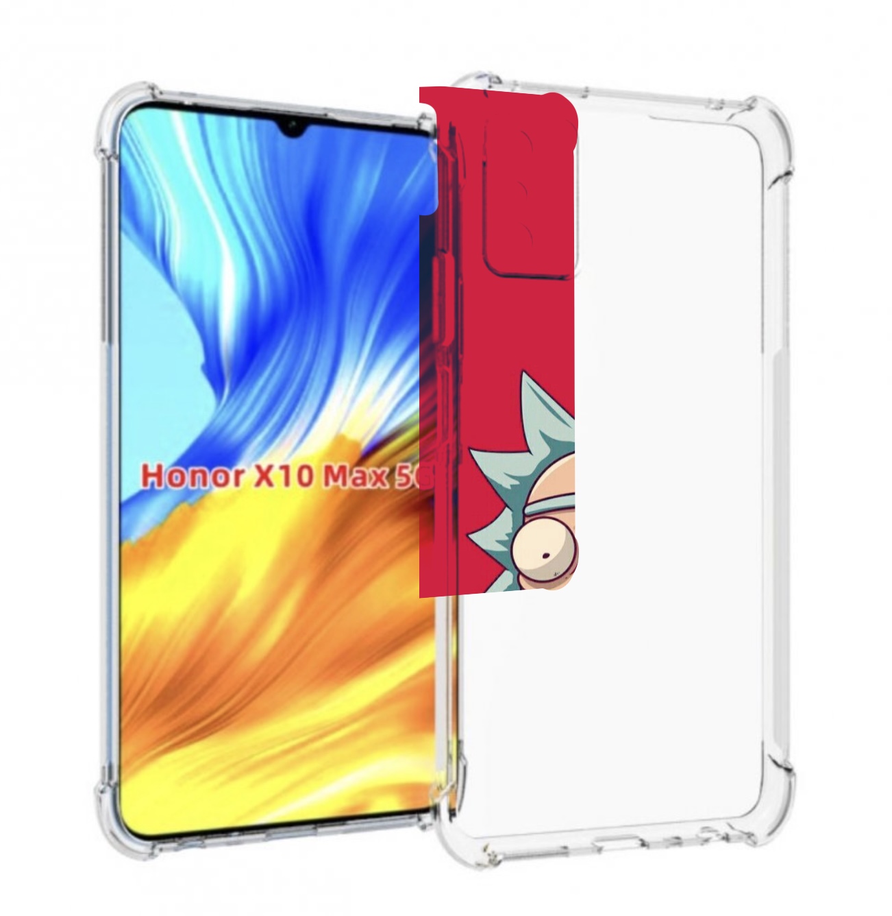 

Чехол MyPads формула энергии для Honor X10 Max, Прозрачный, Tocco