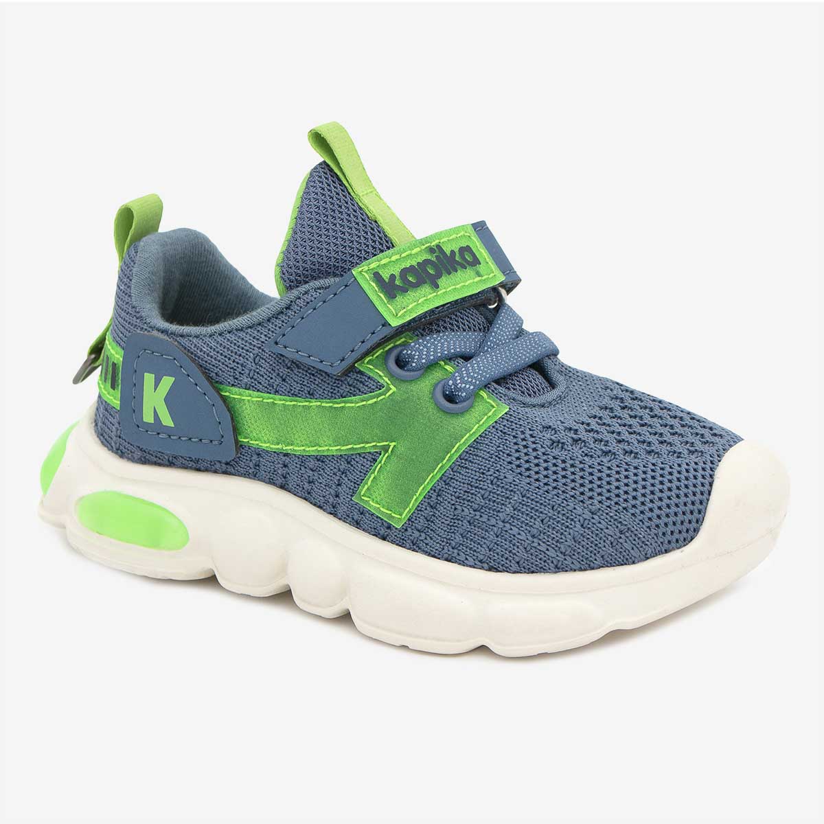 

Кроссовки детские Kapika 71363 цв.джинс-салатовый р.23 RU, 71363