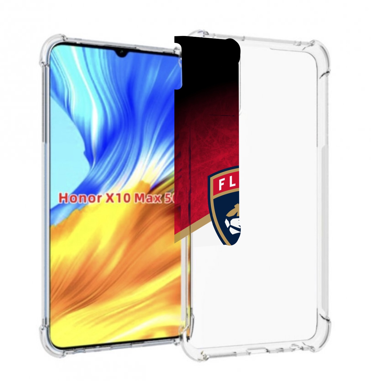 

Чехол MyPads флорида пантерс для Honor X10 Max, Прозрачный, Tocco