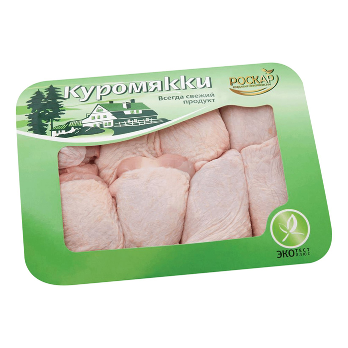 

Бедро куриное с кожей Куромякки охлажденное 870 г