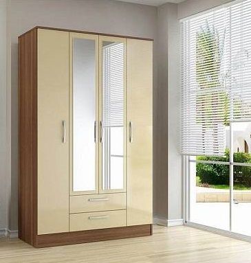 Шкаф распашной Корсика четырёхдверный ШxГxВ 16005002200 Мегамебель 33120₽