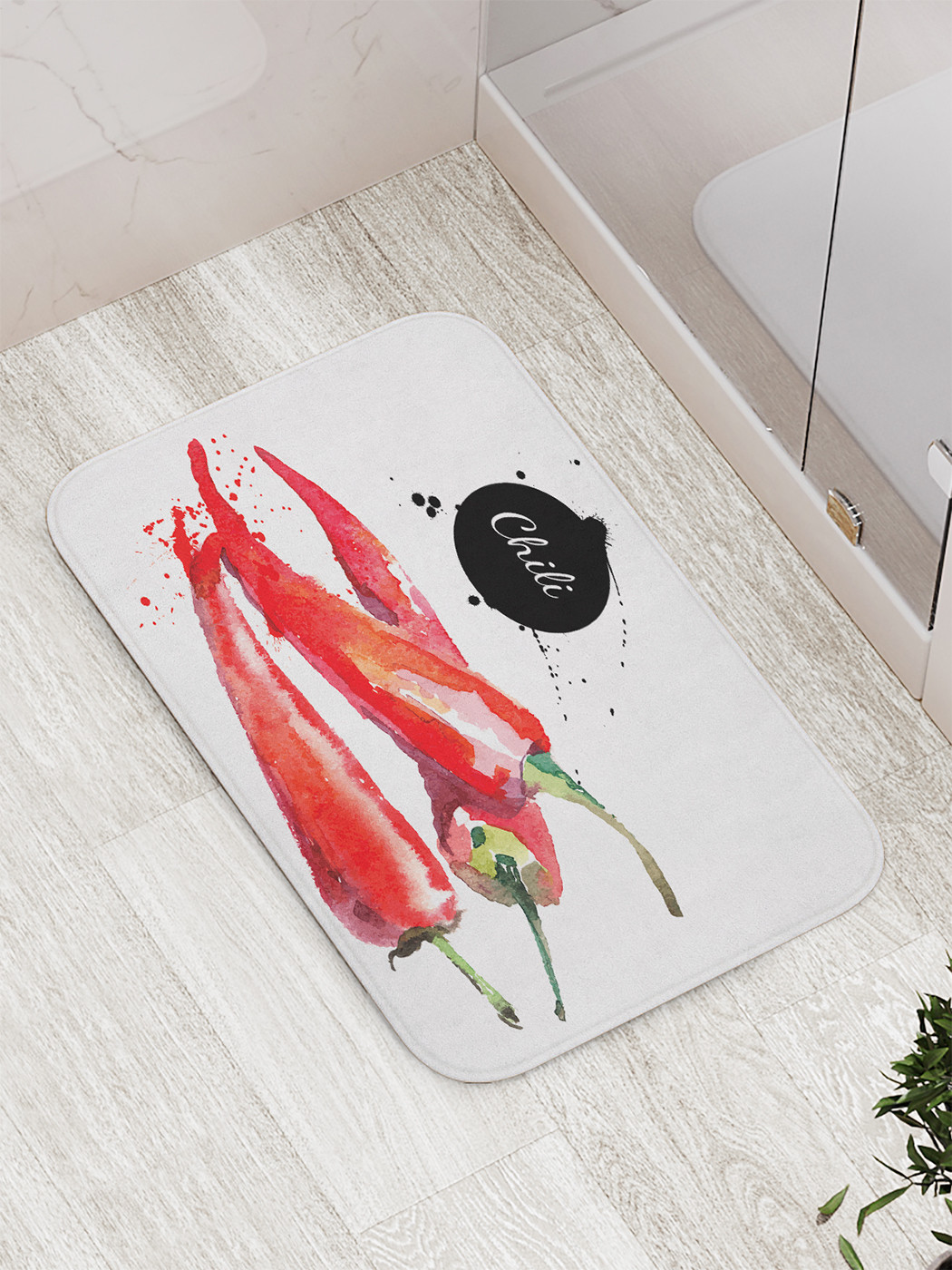 

Коврик противоскользящий для ванной, сауны, бассейна, 77х52 см bath_58612 JoyArty