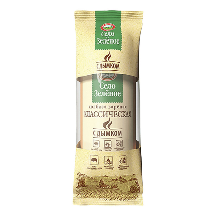 

Ветчина вареная Село Зеленое 500 г