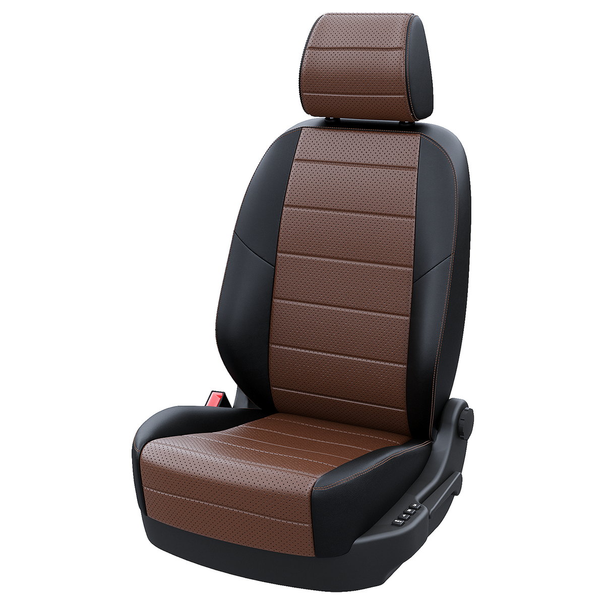 

Чехлы на сиденья Автодруг для Mitsubishi Outlander 3 A1228DS2049 Экокожа, Коричневый;черный, A1228