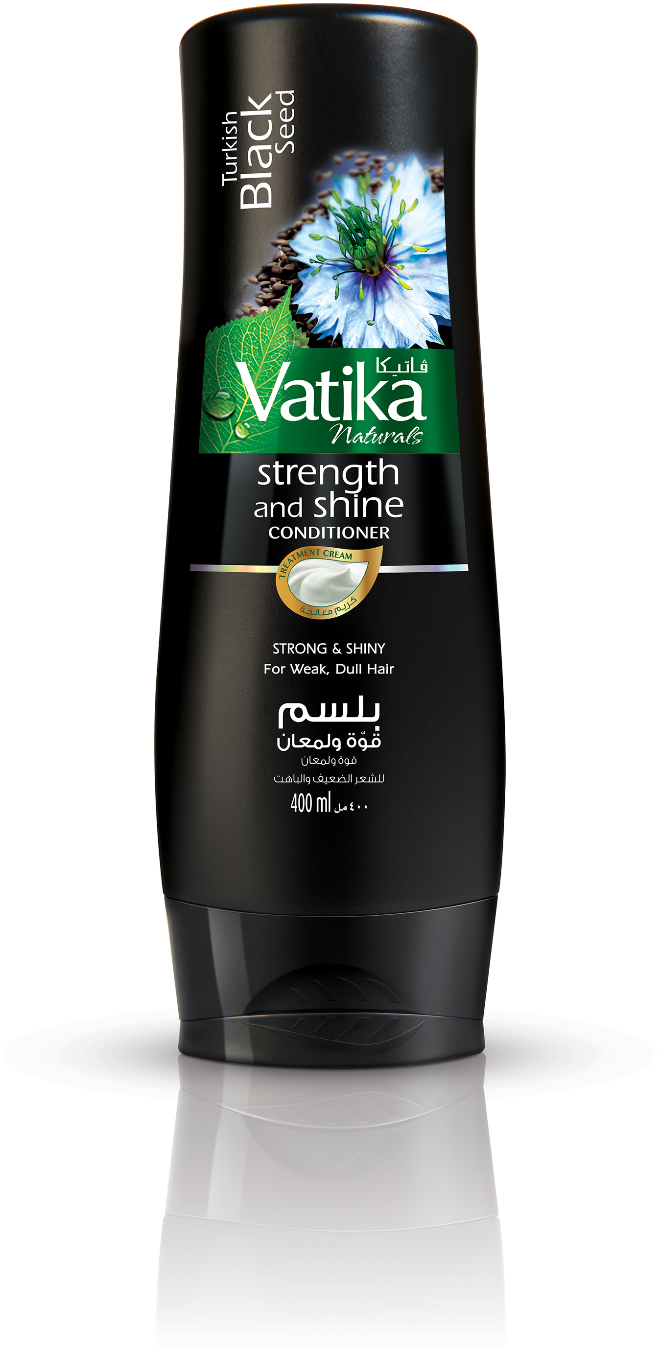 Кондиционер для волос Dabur VATIKA BLACK SEED Сила и блеск 400 мл confume кондиционер для волос black rose ppt conditioner