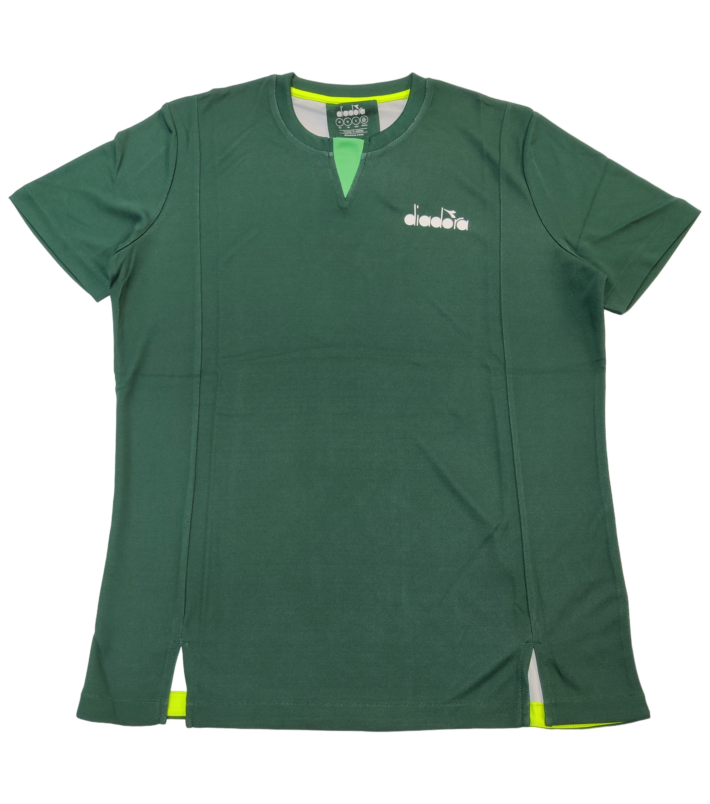 

Футболка мужская Diadora T-Shirt Easy Tennis зеленая 2XL, T-Shirt Easy Tennis