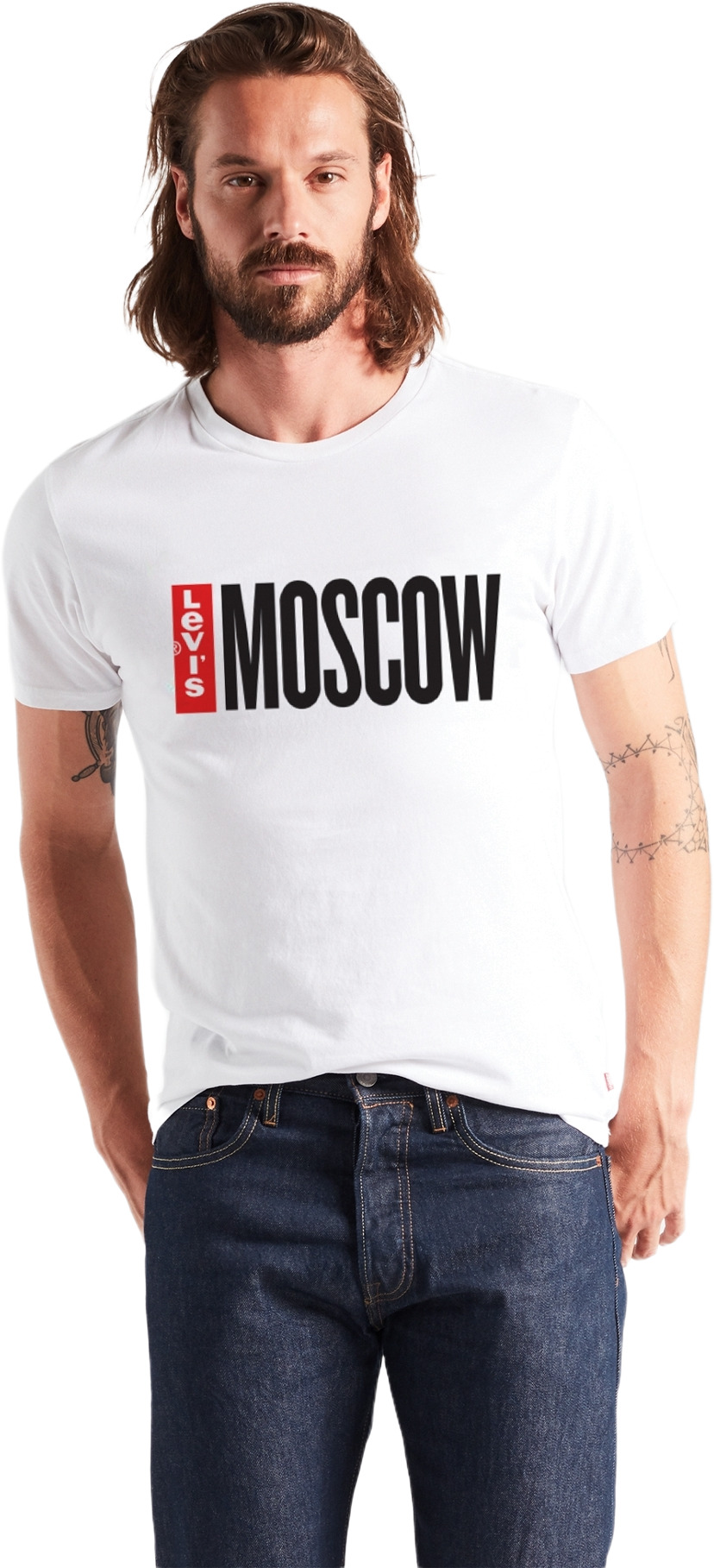 

Футболка мужская Levi's Men Tee белая 3XL, Men Tee