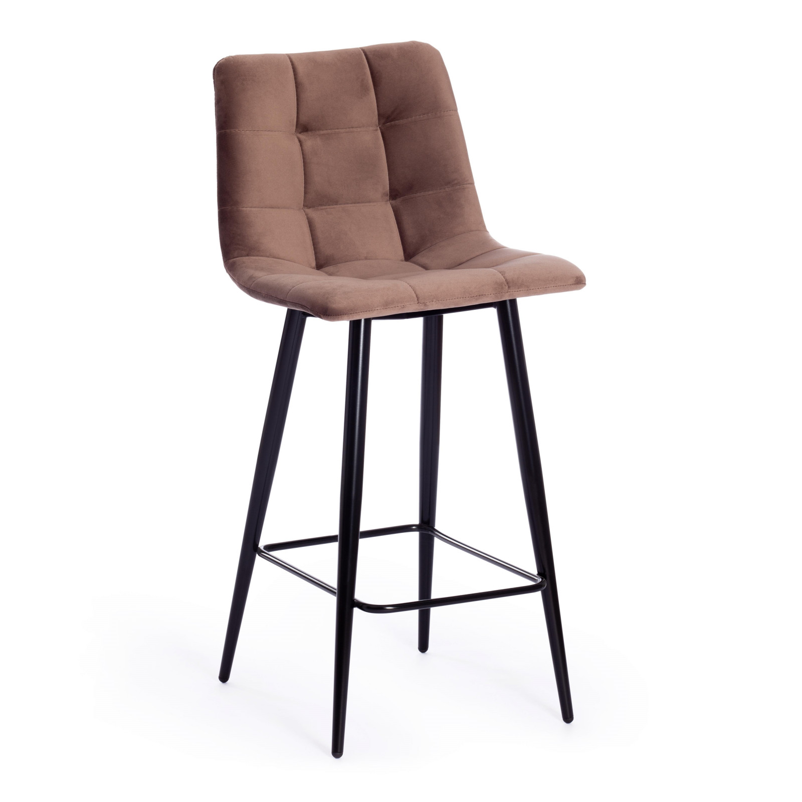 

Стул полубарный TetChair CHILLY (mod. 7095пб ) коричневый barkhat 12/черный, CHILLY (mod. 7095пб )