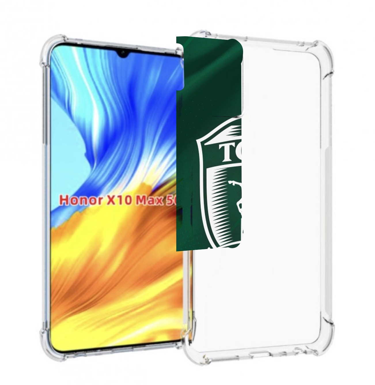 

Чехол MyPads фк томь томск для Honor X10 Max, Прозрачный, Tocco