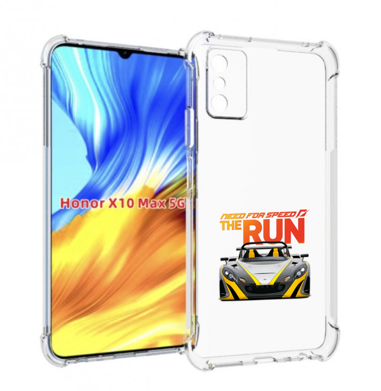 

Чехол MyPads гонка для Honor X10 Max, Прозрачный, Tocco