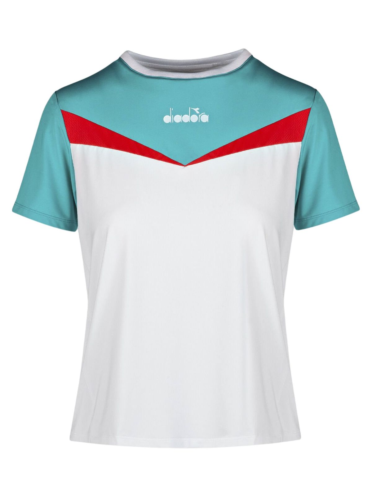 

Футболка женская Diadora L. Ss T-Shirt белая XL, Белый, L. Ss T-Shirt