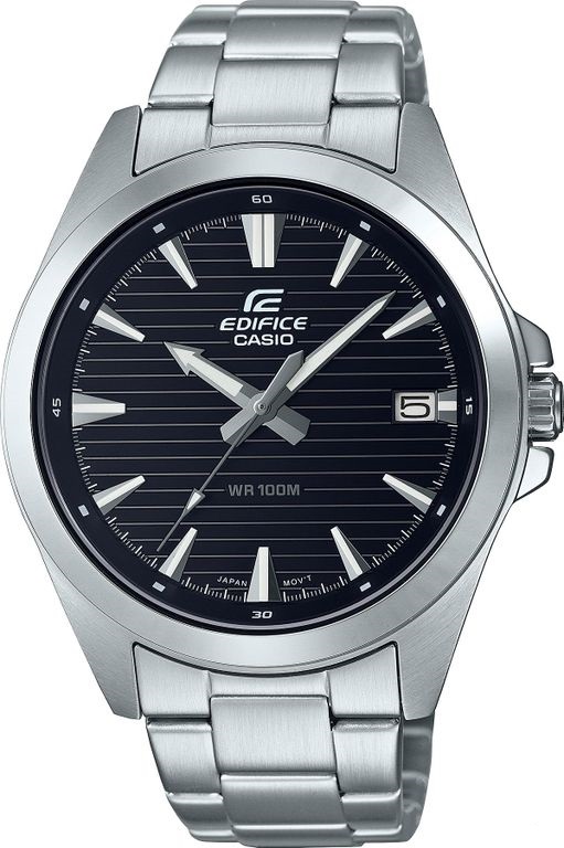 

Наручные часы мужские Casio Edifice EFV-140D-1A серебристые, EFV-140D-1A