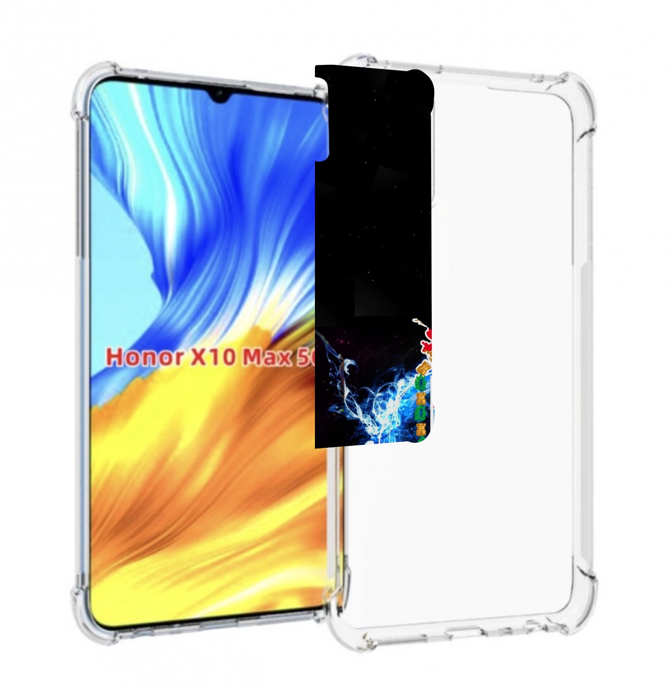 

Чехол MyPads фк порту для Honor X10 Max, Прозрачный, Tocco