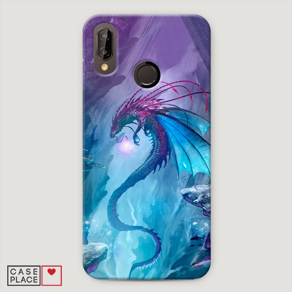 

Чехол Awog "Водный дракон" для Huawei Nova 3E, 65620-1