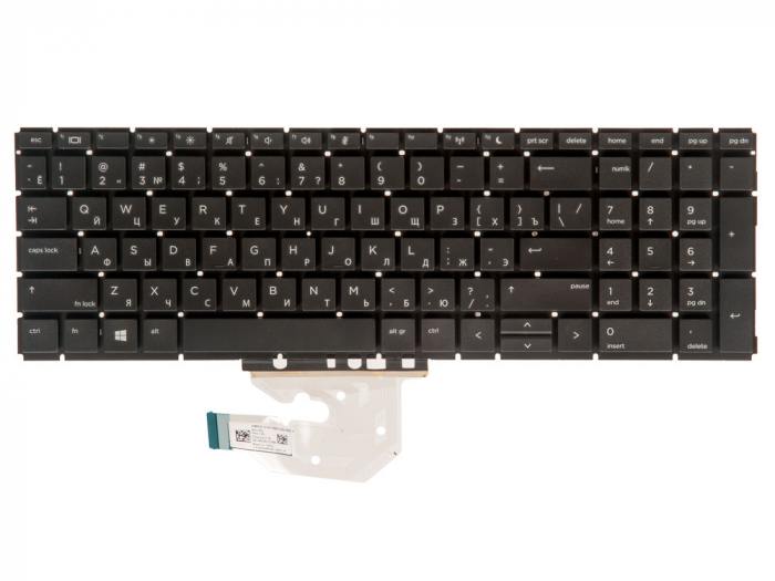 Клавиатура для ноутбука HP ProBook 450 G6, 455 G6, 450R G6, 450 G7, 455 G7 черная